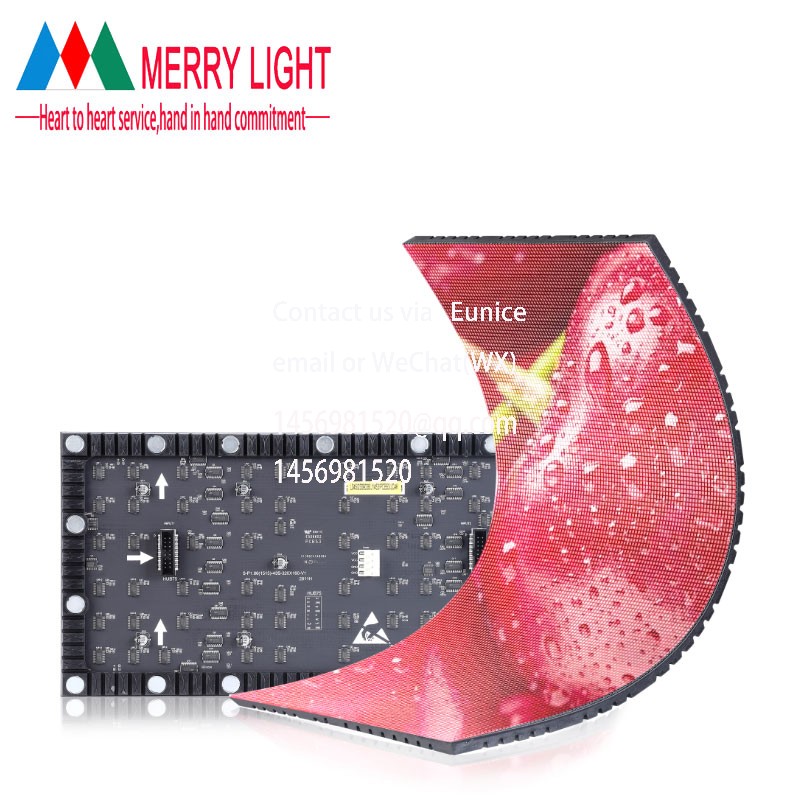 P1.86 SMD1212 Indoor HD 320x160mm Soft Flexible LED Module